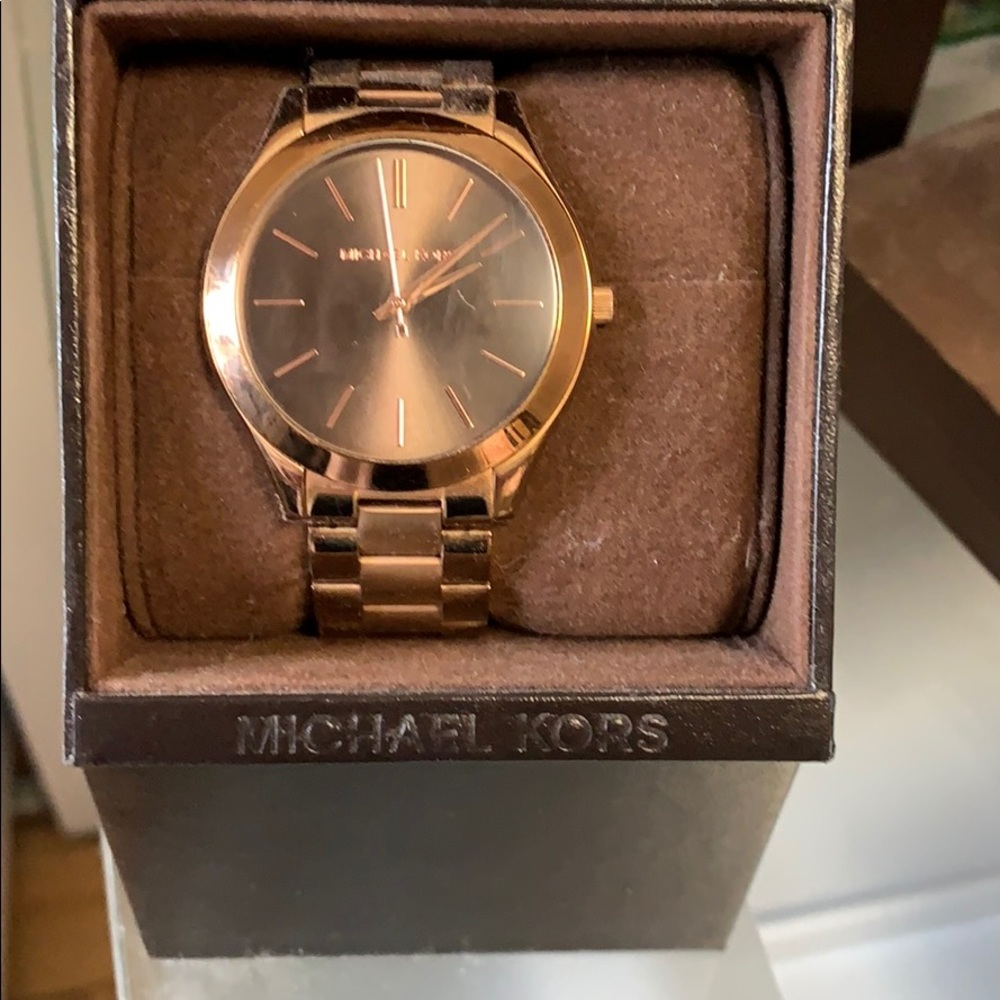 Rose gold Michael Kors Watch